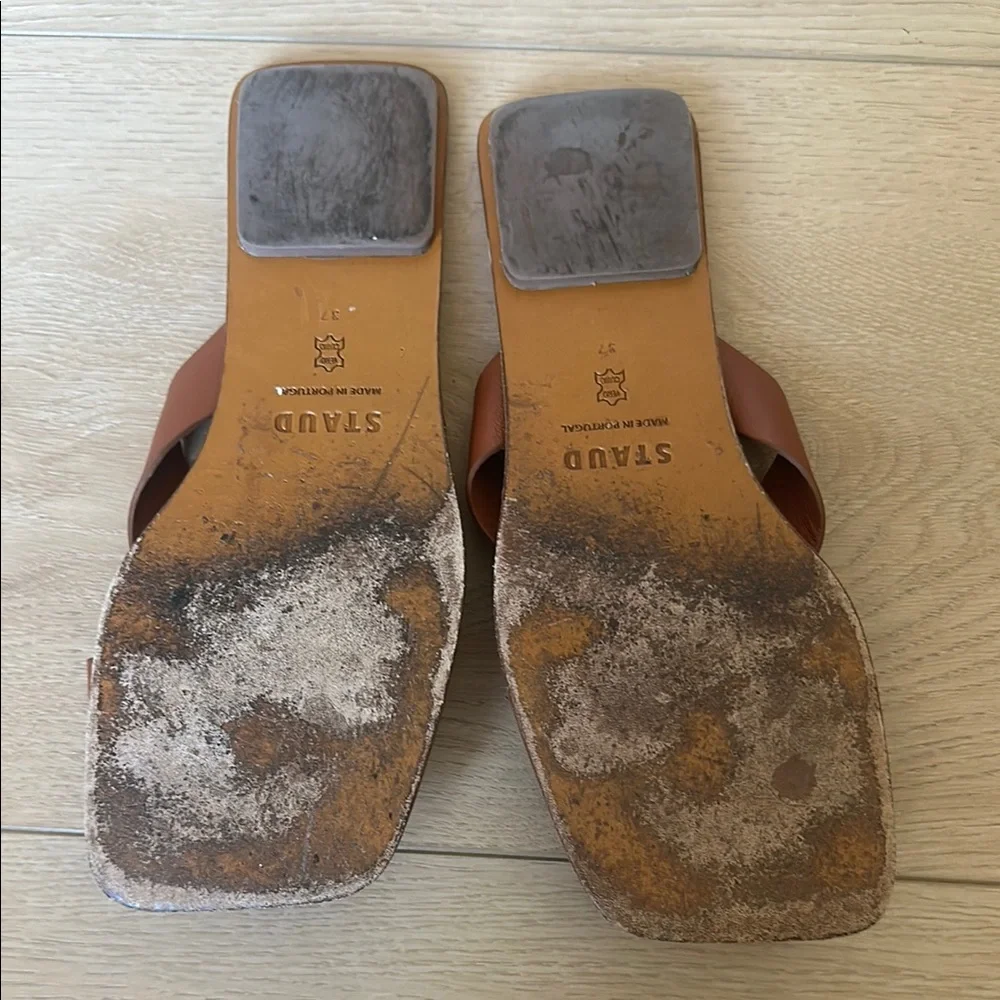 STAUD
Lei Bow Leather Sandals - Picture 3 of 5